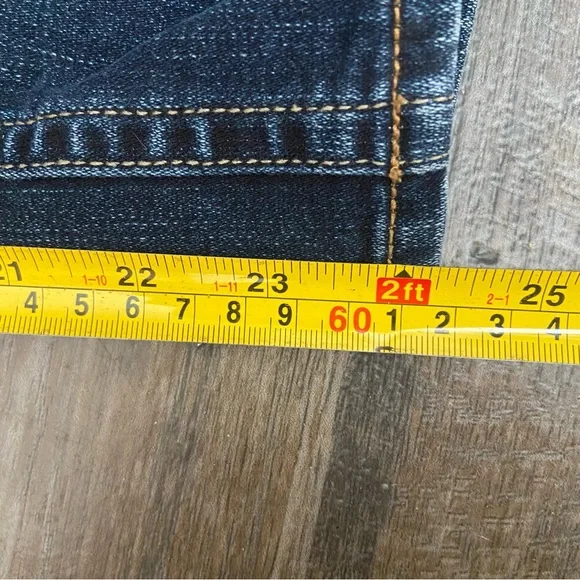 Silver Jeans Suki Capri Dark Blue Women's Jeans Size 27 - Picture 6 of 8